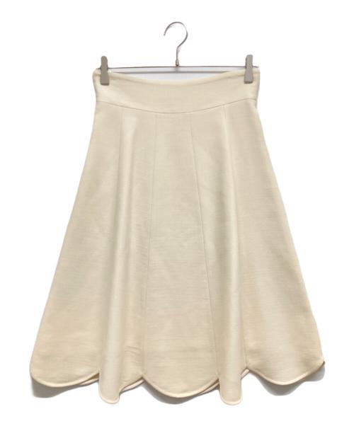 Salvatore Ferragamo（サルヴァトーレ フェラガモ）Salvatore Ferragamo (サルヴァトーレ フェラガモ) スカート アイボリー サイズ:40の古着・服飾アイテム