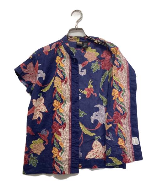 pataloha（パタロハ）pataloha (パタロハ) アロハシャツ ネイビー サイズ:6の古着・服飾アイテム