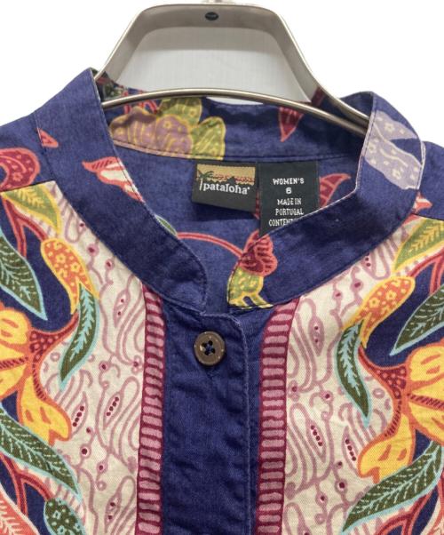 pataloha（パタロハ）pataloha (パタロハ) アロハシャツ ネイビー サイズ:6の古着・服飾アイテム