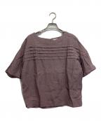 magaliマガリ）の古着「リネンブラウス」｜パープル