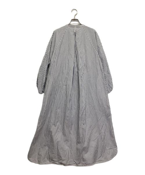 CADUNE（カデュネ）CADUNE (カデュネ) ワンピース ホワイト×ブルー サイズ:38の古着・服飾アイテム