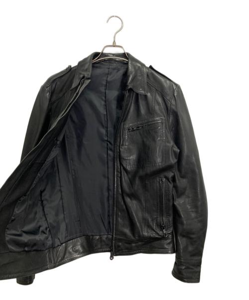 5351 pour les hommes（5351プールオム）5351 pour les hommes (5351プールオム) シープレザージャケット ブラック サイズ:SIZE 3の古着・服飾アイテム