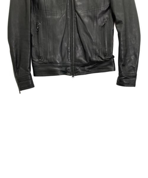 5351 pour les hommes（5351プールオム）5351 pour les hommes (5351プールオム) シープレザージャケット ブラック サイズ:SIZE 3の古着・服飾アイテム