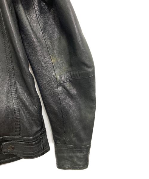 5351 pour les hommes（5351プールオム）5351 pour les hommes (5351プールオム) シープレザージャケット ブラック サイズ:SIZE 3の古着・服飾アイテム