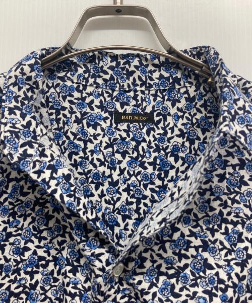 R&D.M.Co-OLDMAN'S TAILOR（オールドマンズテイラー）R&D.M.Co-OLDMAN'S TAILOR (オールドマンズテイラー) リネンワンピース ブルー サイズ:記載なしの古着・服飾アイテム