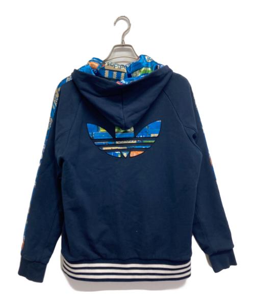 adidas Originals（アディダスオリジナル）adidas originals (アディダスオリジナル) フーデット スタジアム オリジナルス ネイビー サイズ:Lの古着・服飾アイテム