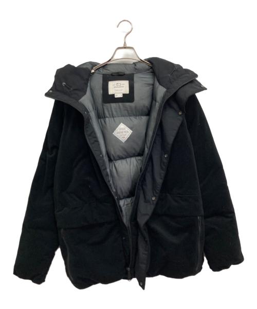 WOOLRICH（ウールリッチ）WOOLRICH (ウールリッチ) コーデュロイダウンジャケット ブラック サイズ:Sの古着・服飾アイテム