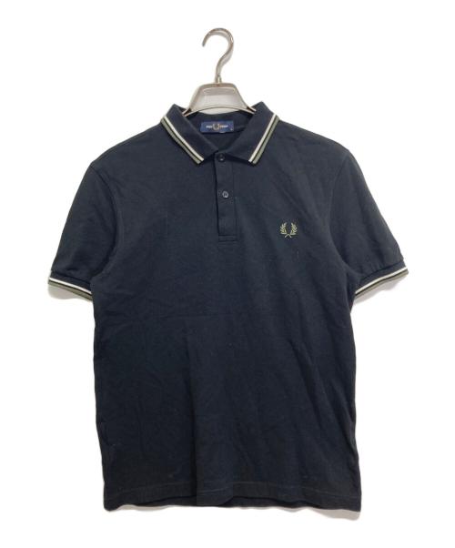 FRED PERRY（フレッドペリー）FRED PERRY (フレッドペリー) ポロシャツ ブラック サイズ:Mの古着・服飾アイテム