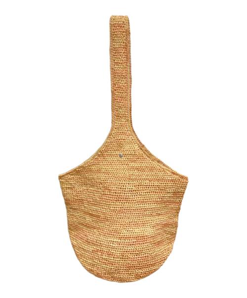 HELEN KAMINSKI（ヘレンカミンスキー）HELEN KAMINSKI (ヘレンカミンスキー) ラフィア ショルダーバッグ ベージュの古着・服飾アイテム