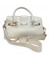 JIMMY CHOO (ジミーチュウ) 2WAYハンドバッグ ホワイト：15000円
