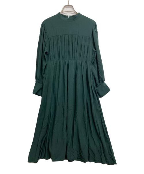 CLANE（クラネ）CLANE (クラネ) 長袖ワンピース グリーン サイズ:2の古着・服飾アイテム
