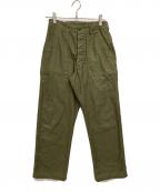 orSlowオアスロウ）の古着「ベイカーパンツ」｜カーキ