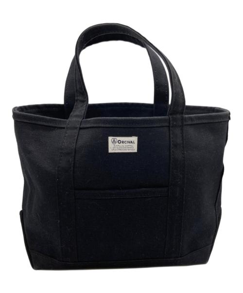 ORCIVAL（オーシバル）ORCIVAL (オーシバル) キャンバストートバッグ ネイビーの古着・服飾アイテム