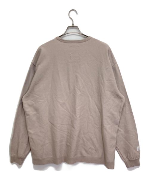 Snow peak（スノーピーク）snow peak (スノーピーク) WIND AND SEA (ウィンダンシー) CO/PE Dry L/S Tshirt ブラウン サイズ:XLの古着・服飾アイテム