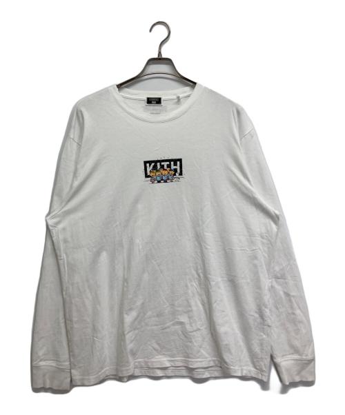 KITH（キス）KITH (キス) PEANUTS (ピーナッツ) カットソー ホワイト サイズ:XLの古着・服飾アイテム