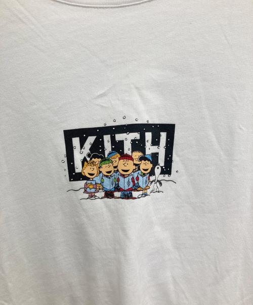 KITH（キス）KITH (キス) PEANUTS (ピーナッツ) カットソー ホワイト サイズ:XLの古着・服飾アイテム