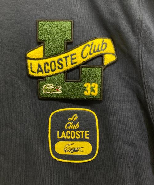 LACOSTE（ラコステ）LACOSTE (ラコステ) ヘリテージワッペンクルーネックスウェット ネイビー サイズ:Mの古着・服飾アイテム