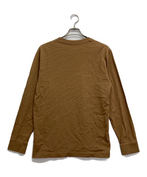 LACOSTE（ラコステ）LACOSTE (ラコステ) ロングカットソー ベージュ サイズ:Mの古着・服飾アイテム