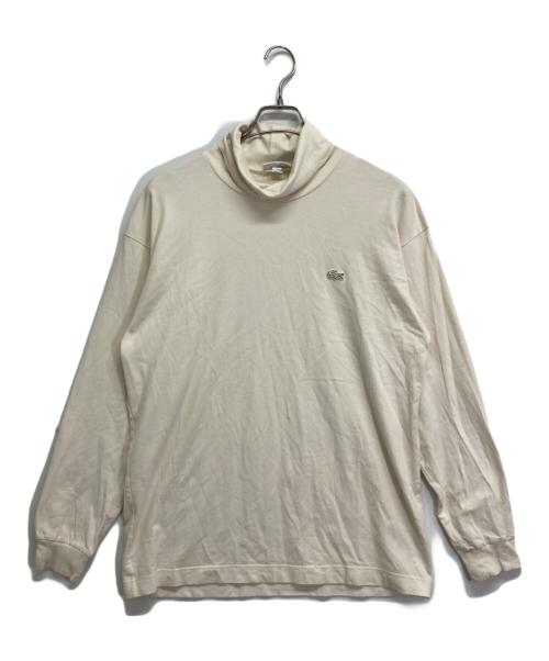 LACOSTE（ラコステ）LACOSTE (ラコステ) カットソー ホワイト サイズ:Mの古着・服飾アイテム