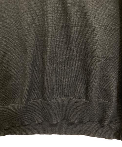 LACOSTE（ラコステ）LACOSTE (ラコステ) ニットベスト ブラック サイズ:Lの古着・服飾アイテム