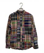 POLO RALPH LAURENポロ・ラルフローレン）の古着「チェックシャツ」｜レッド