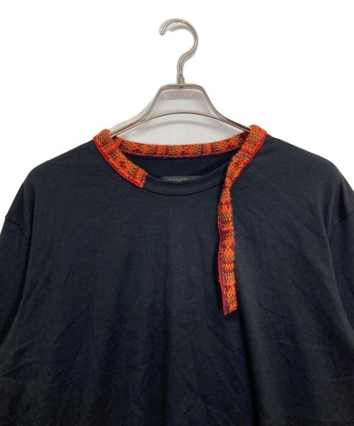 s'yte（サイト）s'yte (サイト) JERSEY KNIT ROUND NECK T-SHIRT ブラック サイズ:3の古着・服飾アイテム