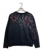 s'yteサイト）の古着「ペイントデザインスウェット」｜ブラック