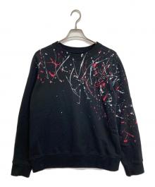 s'yte（サイト）の古着「ペイントデザインスウェット」｜ブラック