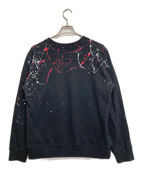 s'yte（サイト）s'yte (サイト) ペイントデザインスウェット ブラック サイズ:2の古着・服飾アイテム