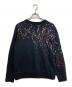 s'yte（サイト）の古着「ペイントデザインスウェット」｜ブラック