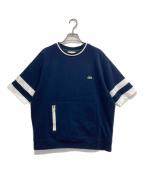 LACOSTEラコステ）の古着「カットソー」｜ネイビー