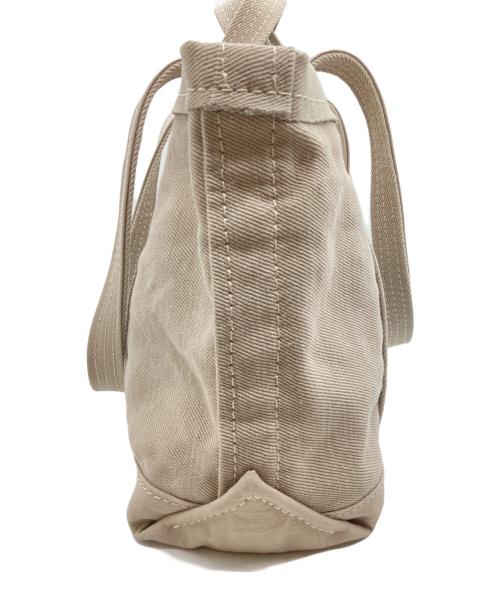 genten（ゲンテン）genten (ゲンテン) キャンバストートバッグ ブラウンの古着・服飾アイテム