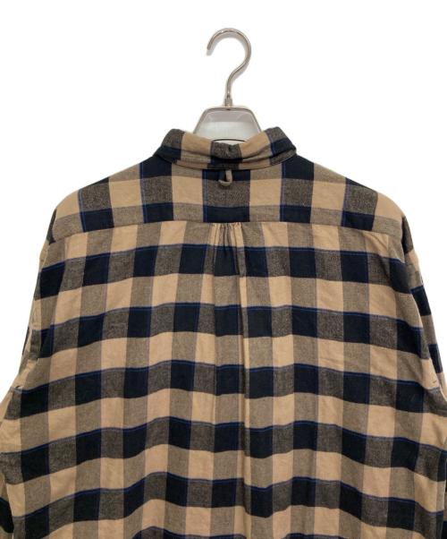 SUNNY ELEMENT（サニーエレメント）SUNNY ELEMENT (サニーエレメント) チェックシャツ ブラウン サイズ:Mの古着・服飾アイテム