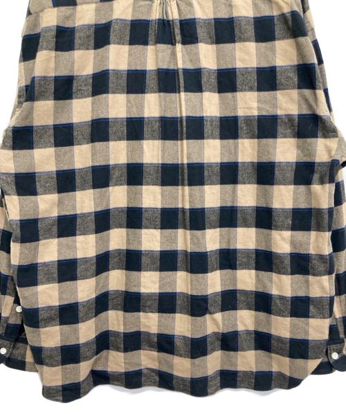 SUNNY ELEMENT（サニーエレメント）SUNNY ELEMENT (サニーエレメント) チェックシャツ ブラウン サイズ:Mの古着・服飾アイテム