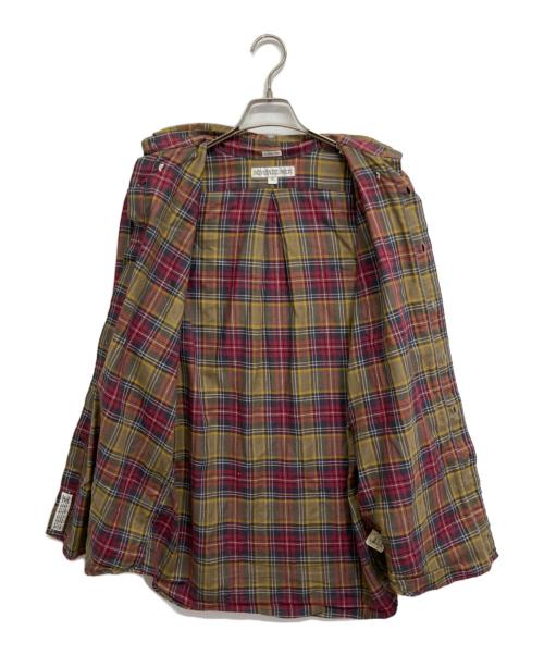INDIVIDUALIZED SHIRTS（インディビジュアライズドシャツ）INDIVIDUALIZED SHIRTS (インディビジュアライズドシャツ) チェックシャツ レッド×イエロー サイズ:15の古着・服飾アイテム
