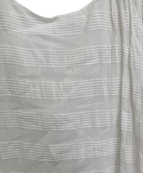 rosy monster（ロージーモンスター）rosy monster (ロージーモンスター) ノースリーブワンピース ホワイト サイズ:Fの古着・服飾アイテム