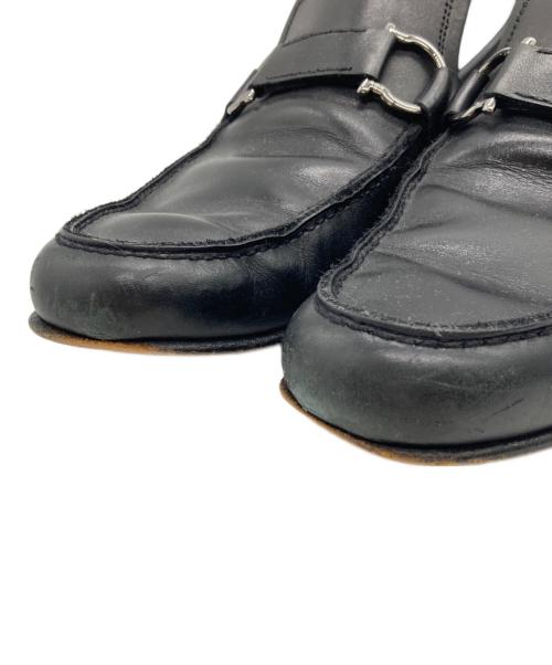 Salvatore Ferragamo（サルヴァトーレ フェラガモ）Salvatore Ferragamo (サルヴァトーレ フェラガモ) ローファー ブラック サイズ:7の古着・服飾アイテム