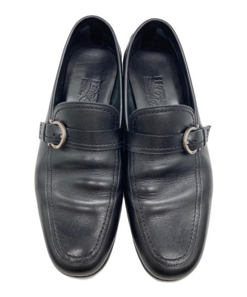 Salvatore Ferragamo（サルヴァトーレ フェラガモ）Salvatore Ferragamo (サルヴァトーレ フェラガモ) ローファー ブラック サイズ:6 1/2の古着・服飾アイテム