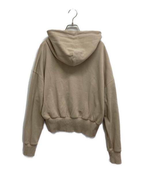 Calvin Klein Jeans（カルバンクラインジーンズ）Calvin Klein Jeans (カルバンクラインジーンズ) パーカー ベージュ サイズ:Mの古着・服飾アイテム