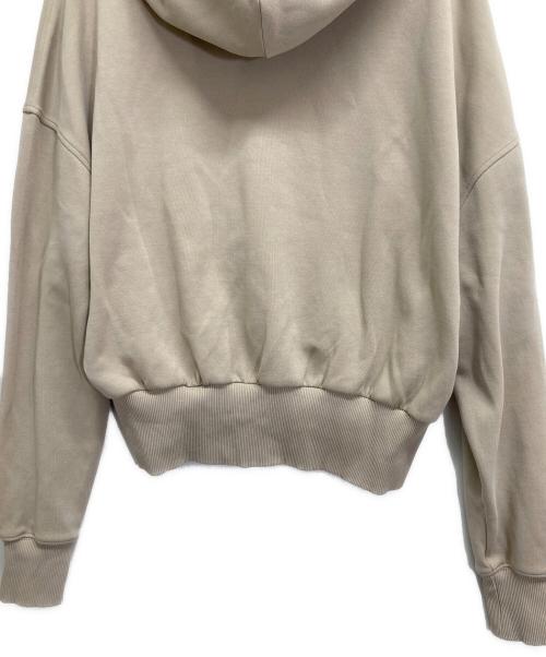 Calvin Klein Jeans（カルバンクラインジーンズ）Calvin Klein Jeans (カルバンクラインジーンズ) パーカー ベージュ サイズ:Mの古着・服飾アイテム