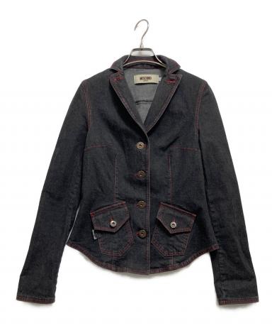 中古・古着通販】MOSCHINO (モスキーノ) デニムジャケット インディゴ