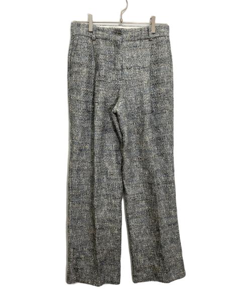 theory（セオリー）theory (セオリー) ツイードパンツ グレー サイズ:2の古着・服飾アイテム