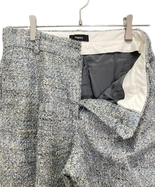 theory（セオリー）theory (セオリー) ツイードパンツ グレー サイズ:2の古着・服飾アイテム
