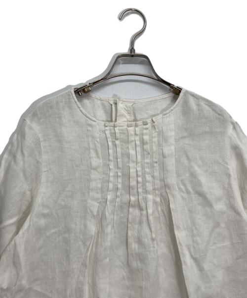 群言堂（グンゲンドウ）群言堂 (グンゲンドウ) リネンワンピース ベージュ サイズ:-の古着・服飾アイテム