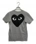 PLAY COMME des GARCONS (プレイ コムデギャルソン) バックロゴハートTシャツ グレー サイズ:S：6000円