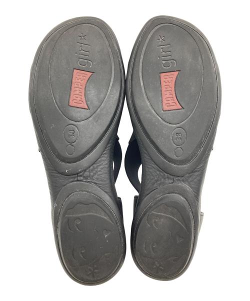 CAMPER（カンペール）CAMPER (カンペール) サンダル ブラック サイズ:38の古着・服飾アイテム