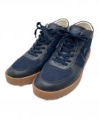 via SANGACIOヴィア・サンガチオ）の古着「にゅ～ずスニーカー」｜ネイビー