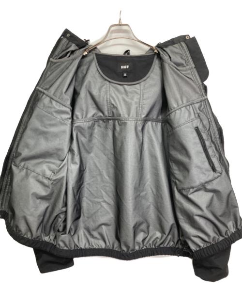 HUF（ハフ）HUF (ハフ) GUIDE SHELL JACKET ブラック サイズ:Mの古着・服飾アイテム