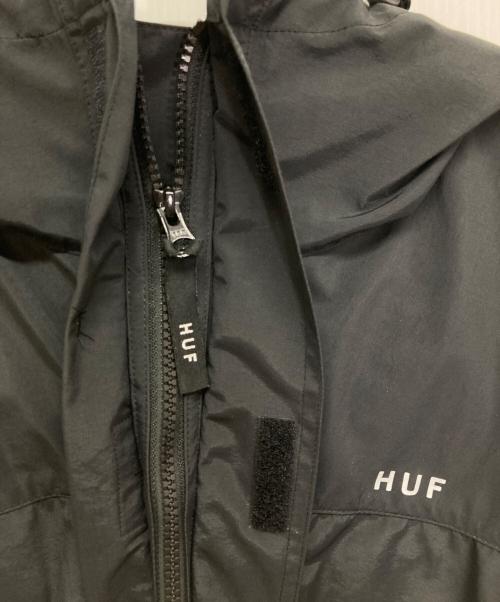 HUF（ハフ）HUF (ハフ) GUIDE SHELL JACKET ブラック サイズ:Mの古着・服飾アイテム