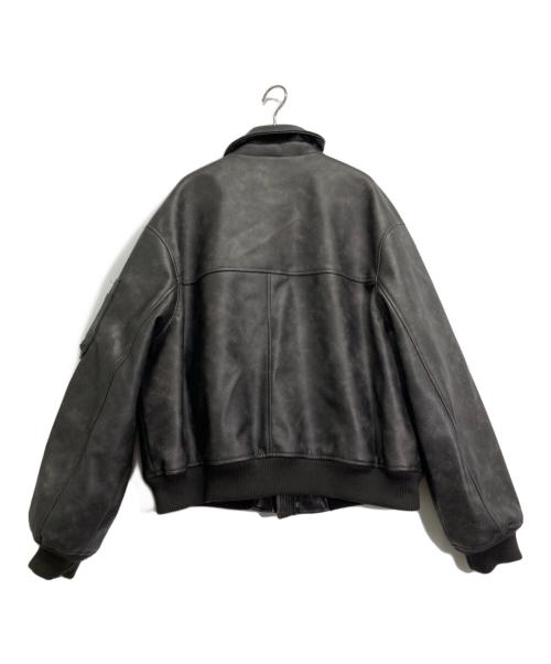 ZARA（ザラ）ZARA (ザラ) フェイクレザージャケット ブラウン サイズ:Lの古着・服飾アイテム